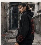 Black memory tee