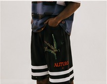 Botanical Mesh Shorts